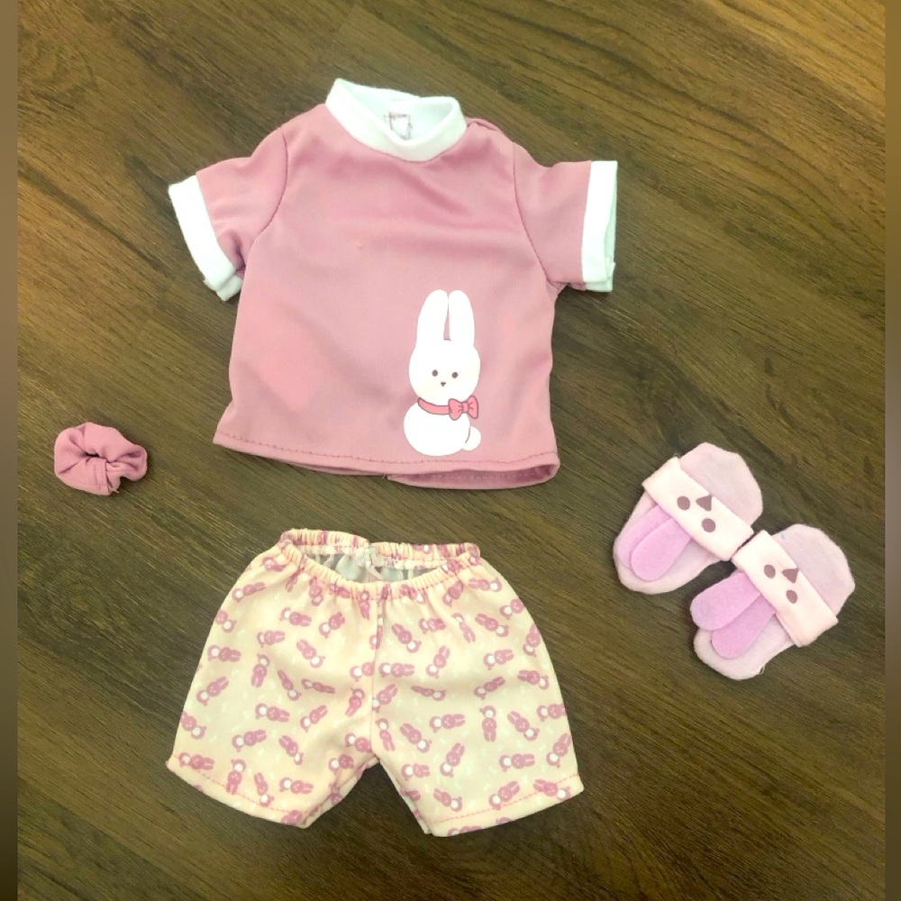 Doll pajamas outfit